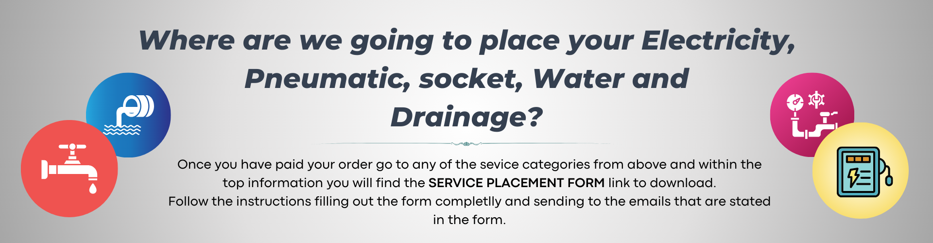 Service Placement Form